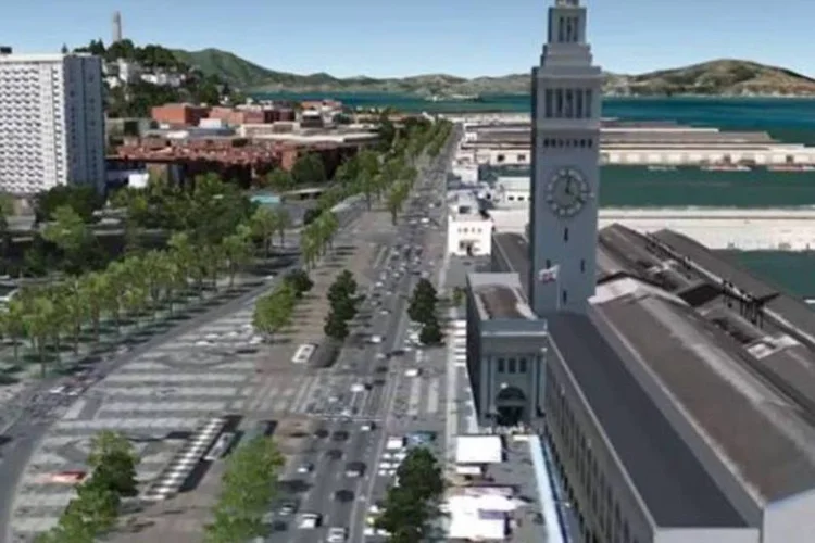 Árvores podem ser vistas em 3D em algumas cidades (Reprodução/Google)