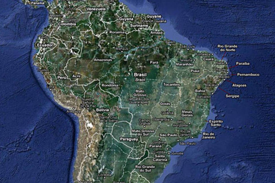 Google Maps: o monitoramento também chegou a outras cidades da América Latina (Reprodução)