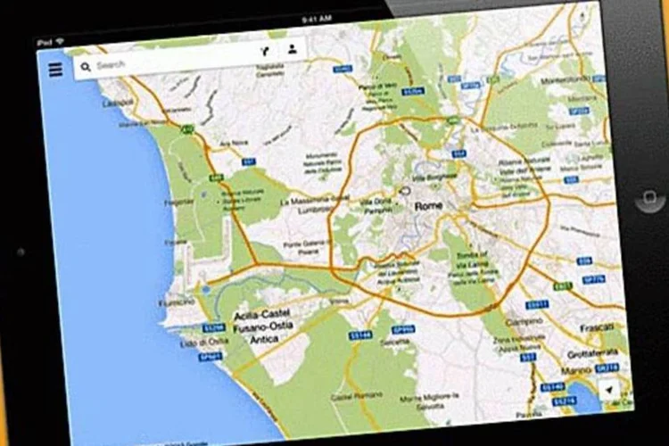 O Google Maps foi redesenhado e ganhou uma versão compatível com o iPad (Divulgação)