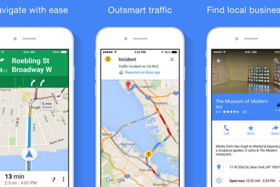 Google Maps ganha navegação offline nos iPhones
