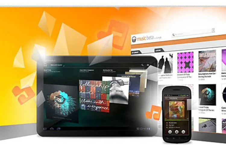 A versão beta do Google Music está disponível desde maio, mas não permite comprar músicas na internet (Reprodução)