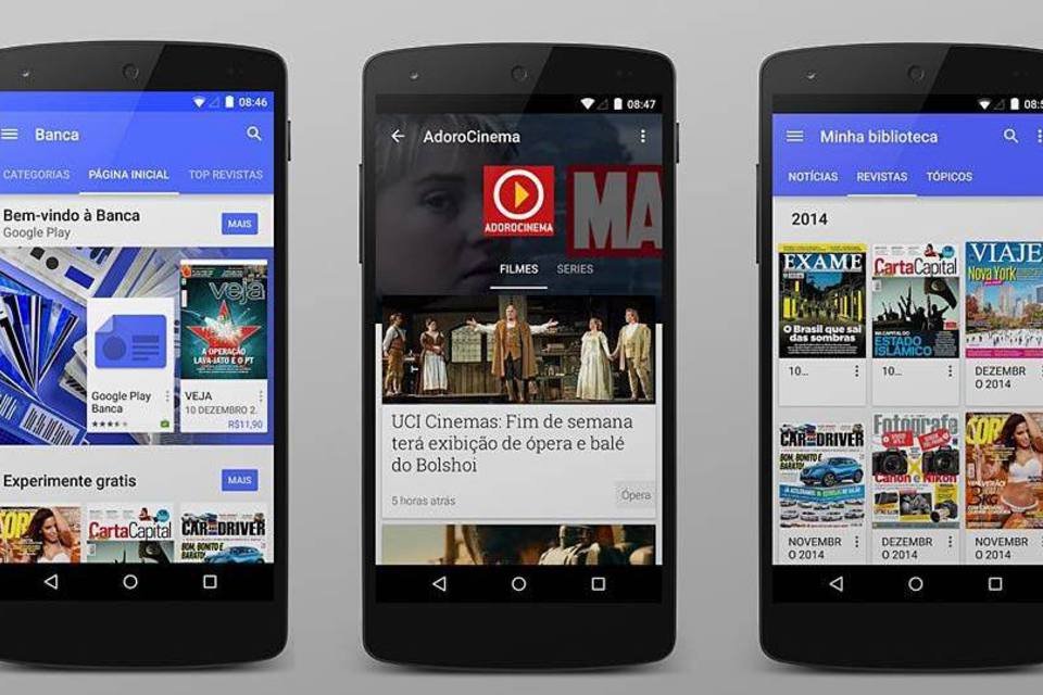 Google Play passa a vender revistas no Brasil