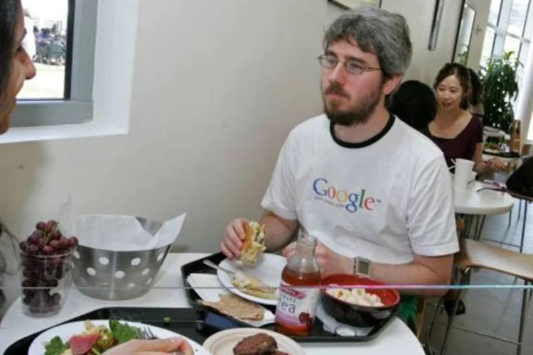 Restaurante do Google em Palo Alto: a empresa também conquista os funcionários pelo estômago (Getty Images)