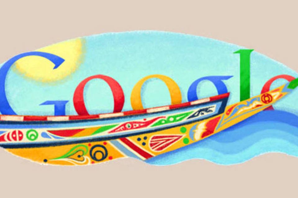 O mundo visto pelo logotipo do Google