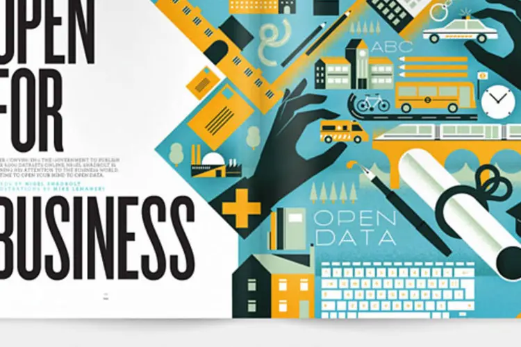 O primeiro exemplar da revista Think Quarterly, do Google, trata da abundância de dados e da sua importância para os negócios (Reprodução)