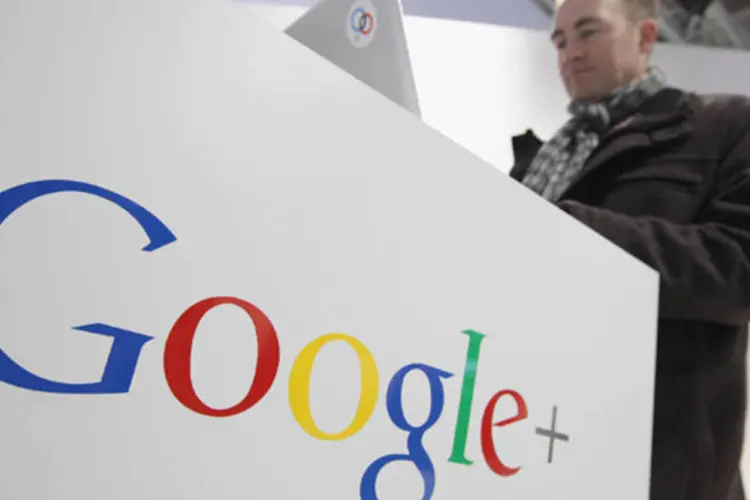 Usuário no Google+: nos Estados Unidos o crescimento foi ainda maior, chegando a 82% (Sean Gallup/Getty Images)