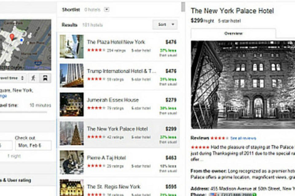 Google lança nova ferramenta para turistas