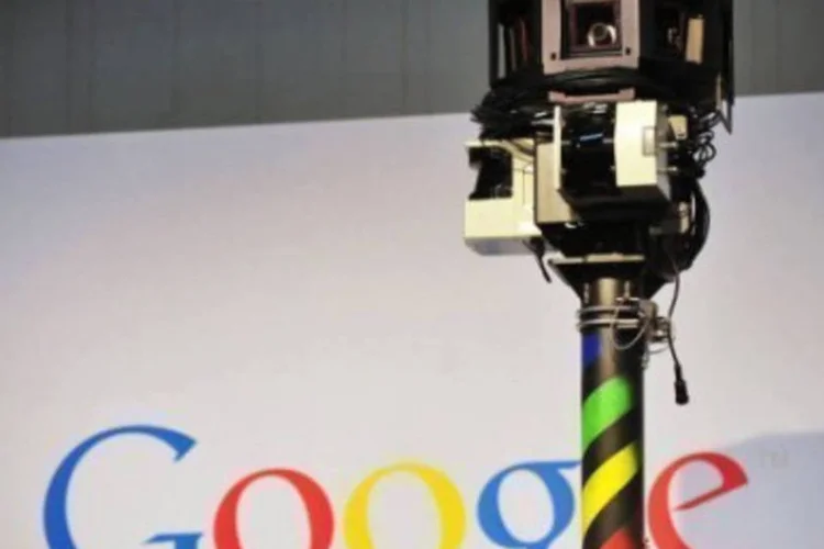 A câmera que a Google usa no Street View (AFP/Daniel Mihailescu)