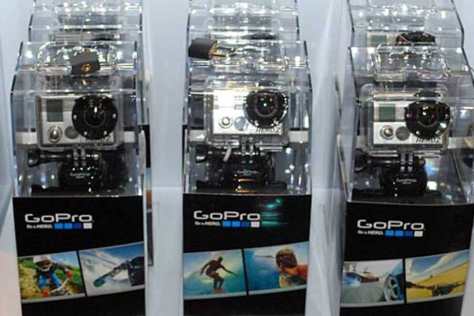 GoPro vê vendas fortes no trimestre de fim de ano