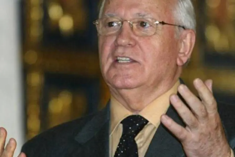 Mikhail Gorbachev: 'a cada dia que passa cresce o número de russos que consideram que os resultados do pleito não foram limpos' (Martin Bernetti/AFP)