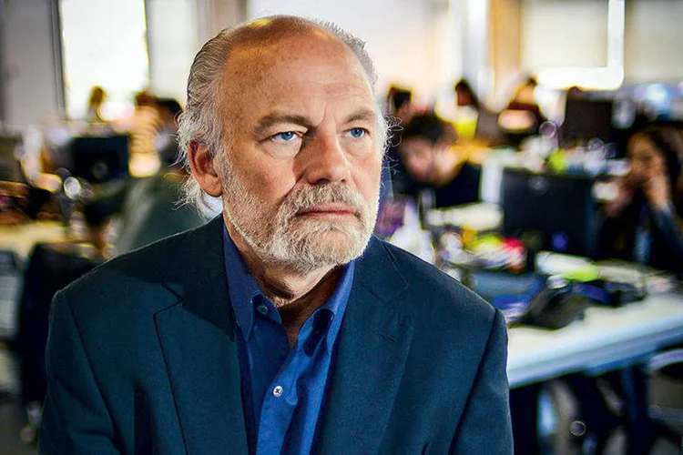 Gordon Bowen, publicitário e fundador da agência mcgarrybowen: criador de conhecidos slogans para Coca-Cola e American Express (Alexandre Battibugli / EXAME)