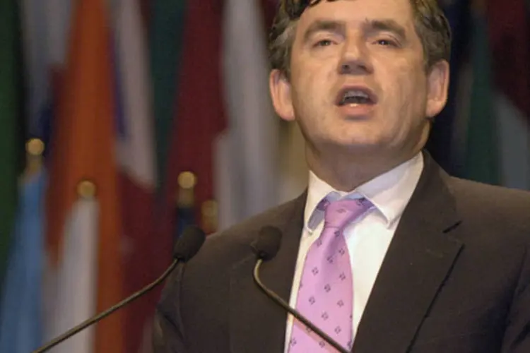 Gordon Brown: "se a Alemanha não agir como uma potência neste momento, não será perigoso só para o próprio país, mas também para todo o projeto do euro" (Divulgação/FMI)