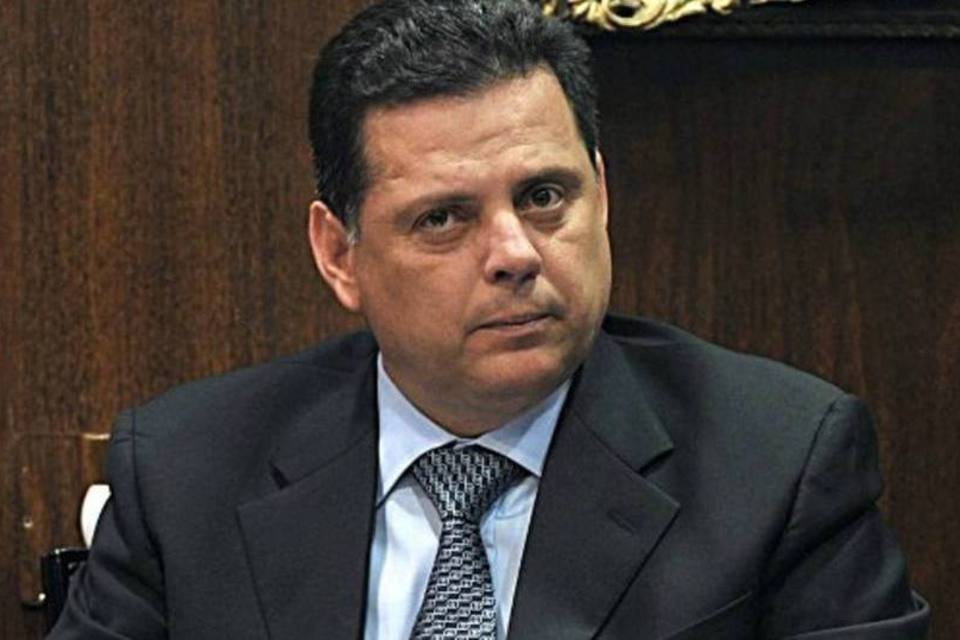 
	Marconi Perillo: governador de Goi&aacute;s disse que n&atilde;o existem provas de envolvimento direto do nome dele e nem do governo do estado no desvio de recursos da Saneago
 (Agência Brasil)