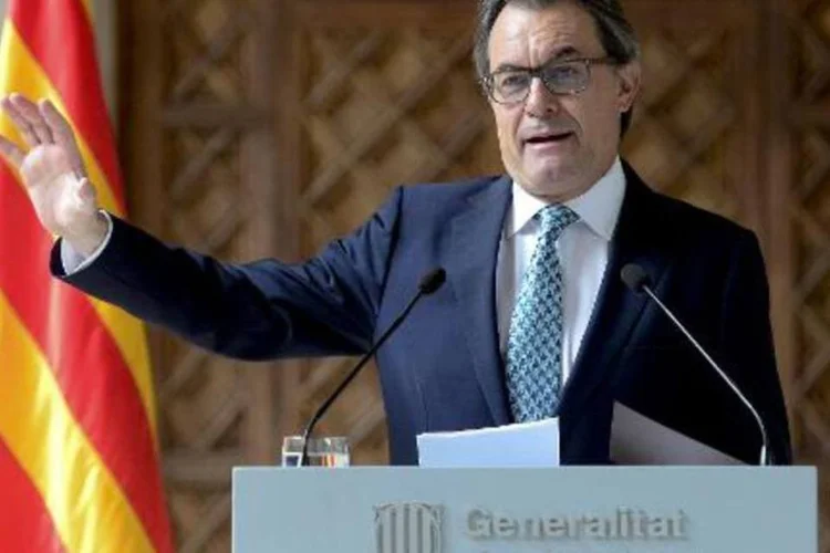 O presidente do governo regional da Catalunha, Artur Mas (Josep Lago/AFP)