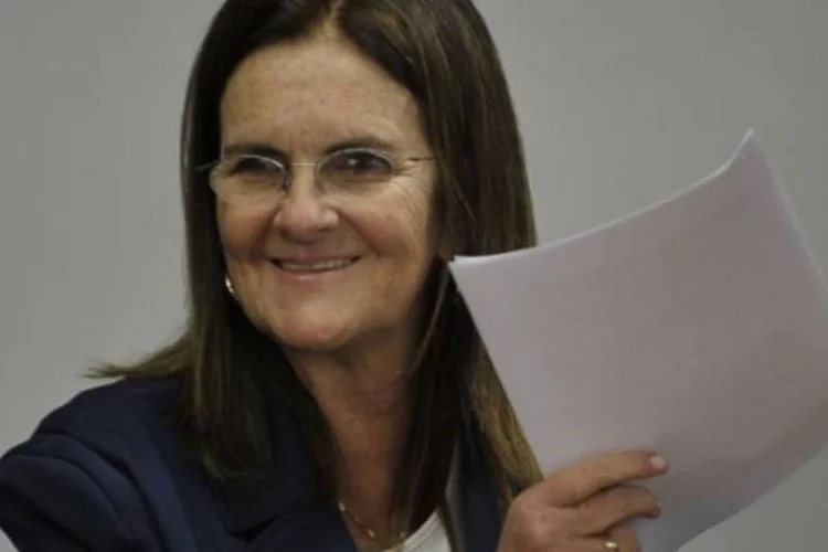 Em audiência pública na Comissão de Fiscalização Financeira da Câmara, a presidente da Petrobras, Graça Foster, discute sobre o plano de negócios da empresa (Marcello Casal Jr./Agência Brasil)
