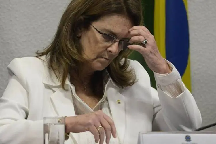 Graça Foster: ela manteve declarações já apresentadas no Congresso anteriormente (Antonio Cruz/Agência Brasil)