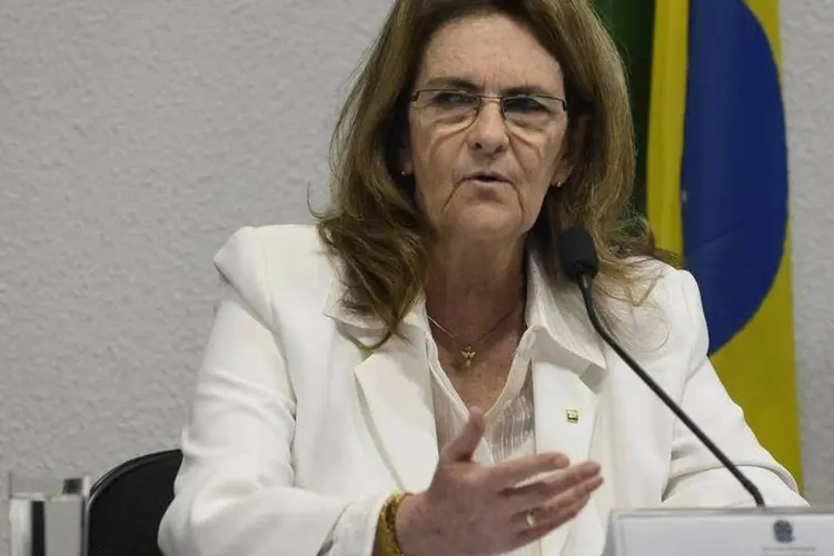 
	CPI da Petrobras no Senado ouve a presidente da Petrobras, Maria das Gra&ccedil;as Foster
 (Antonio Cruz/Agência Brasil)
