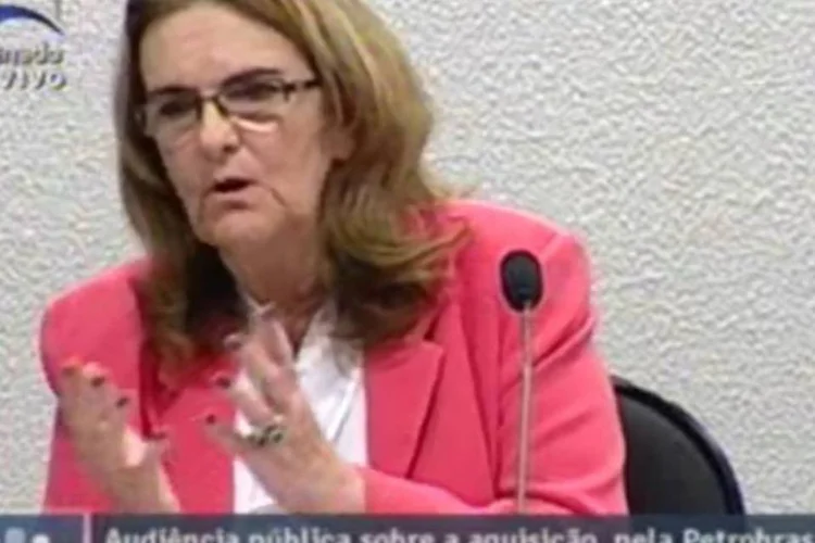 
	Gra&ccedil;a Foster: &quot;A melhor oferta que n&oacute;s temos n&atilde;o cobre o que pagamos por Pasadena, mas temos uma proposta melhor do que t&iacute;nhamos meses atr&aacute;s, porque as margens sa&iacute;ram daquele &#39;vale&#39;, em vermelho, e elas est&atilde;o subindo&quot;
 (Reprodução/TV Senado)
