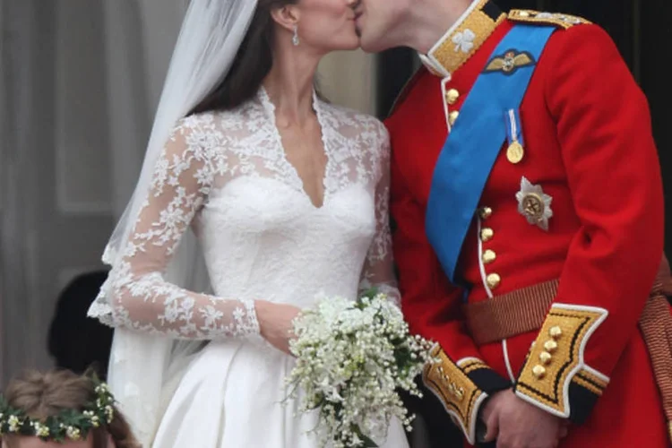 Grace van Cutsem, enfezada durante casamento (Peter Macdiarmid/Getty Images)