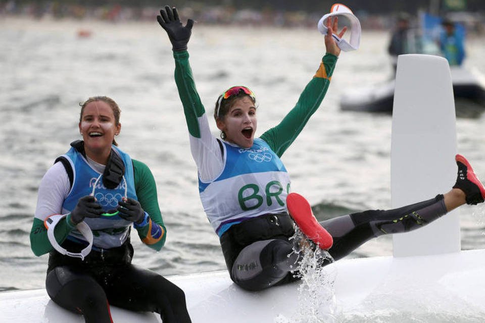 Grael e Kunze conquistam o ouro para o Brasil na vela