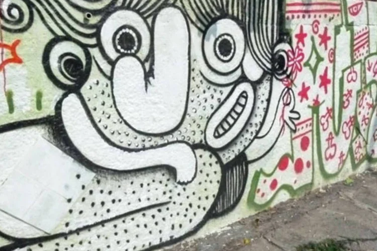 Grafite no Beco do Batman (Luciana Carvalho / EXAME.com)