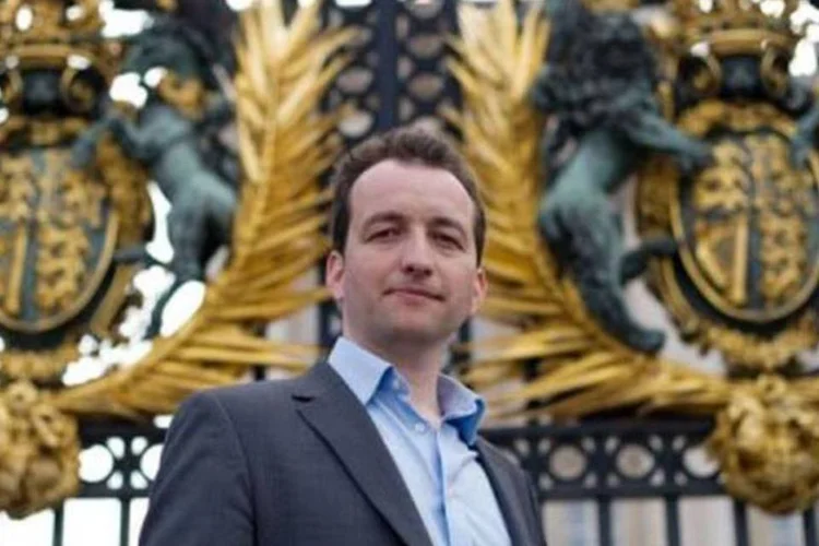 Graham Smith, diretor da campanha britânica "Republic": segundo o movimento, existem 10 milhões de republicanos no país atualmente (Leon Neal/AFP)