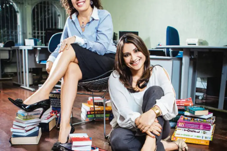 Lígia Velozo Crispino e Rosângela Souza, sócias na Companhia de Idiomas: Escola tem entre suas conquistas grandes clientes, como o banco Itaú (Daniela Toviansky)