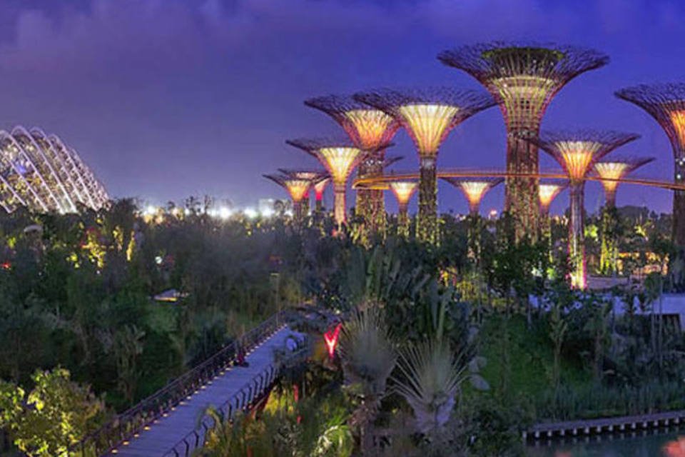 Singapura quer virar a capital "tecnobotânica" mundial