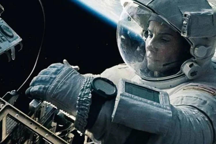 
	Cena do filme Gravidade: melhor de 2014 no Bafta
 (Divulgação)