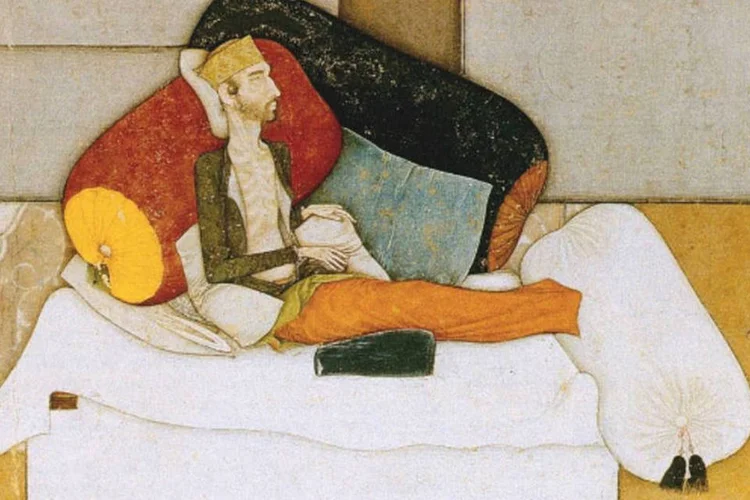 Gravura medieval Morte de Inayat Khan, de 1618, do acervo da Biblioteca Bodleiana: a maioria das peças nunca esteve nos Estados Unidos (Wikimedia Commons)