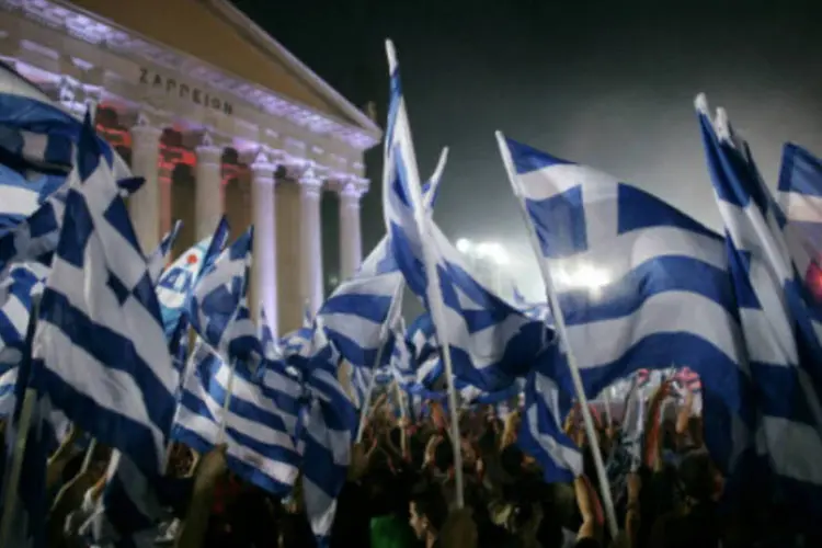 Protesto em Atenas, na Grécia (Milos Bicanski/Getty Images)