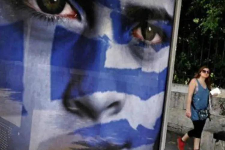 Grécia deve abandonar euro no início do próximo ano, diz analista do Citi (Louisa Gouliamaki/AFP)