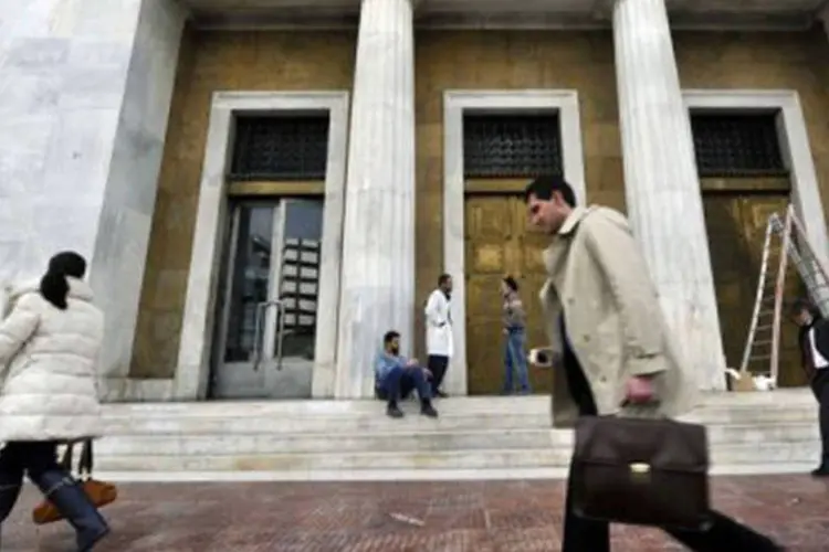 Grécia afastou o fantasma de um default desordenado do país (Louisa Gouliamaki/AFP)