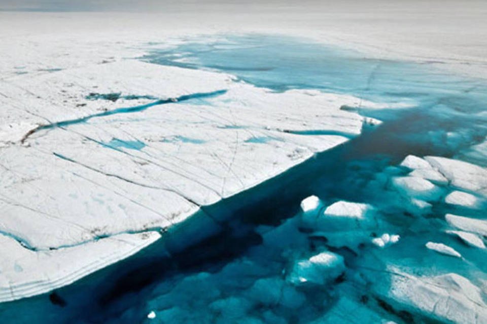 Gelo marítimo do tamanho da Índia desaparece devido a calor