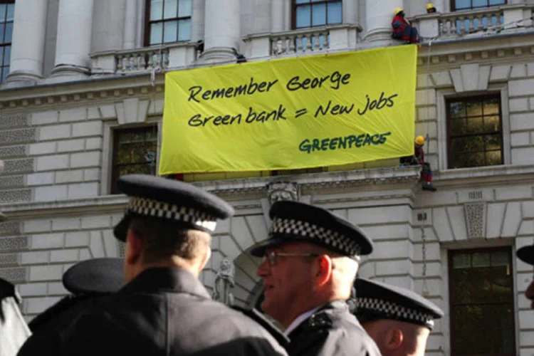 Ataque do Greenpeace ocorreu depois de a CSIRO ter se recusado a fornecer mais informações sobre os experimentos que o centro foi autorizado a praticar (Arquivo/Getty Images)