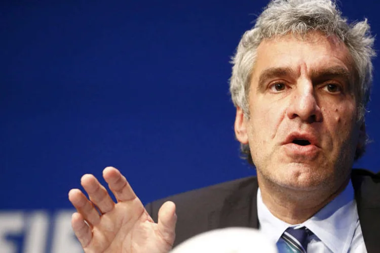 
	Walter De Gregorio: &quot;a Fifa &eacute; a parte prejudicada&quot;, opinou em um pronunciamento para a imprensa o diretor de Comunica&ccedil;&otilde;es da entidade
 (REUTERS/Ruben Sprich)