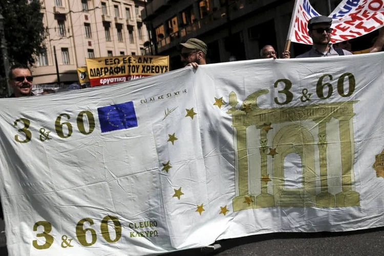 
	Greve grega: a principal diferen&ccedil;a entre esta greve e as anteriores &eacute; que n&atilde;o ser&aacute; uma greve geral, pois s&oacute; foi convocada pelo sindicato do setor p&uacute;blico ADEDY
 (Alkis Konstantinidis / Reuters)