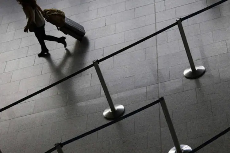 
	Aeroporto: situa&ccedil;&atilde;o dos voos dom&eacute;sticos se normalizou no in&iacute;cio da tarde
 (Ralph Orlowski/Reuters)