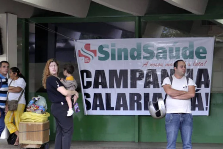 Atendimento em unidades de saúde do Distrito Federal foi paralisado (Renato Araújo/ABr)