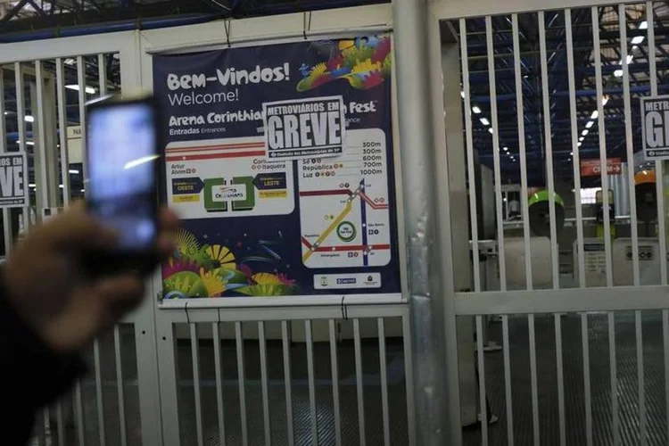 
	Esta&ccedil;&atilde;o Barra Funda:&nbsp;maioria das pessoas que circulavam era de usu&aacute;rios da CPTM&nbsp;
 (Nacho Doce/Reuters)