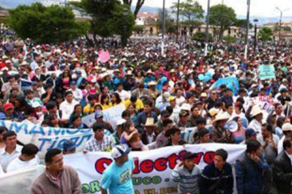 Peru tem greve contra mineração da americana Newmont