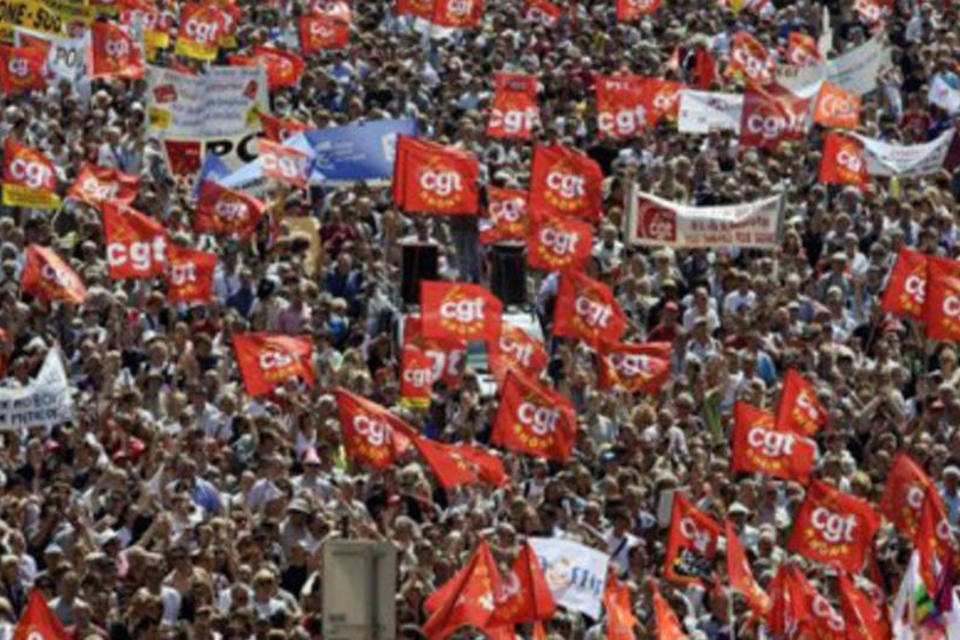 Dia de greve na França contra reforma das pensões