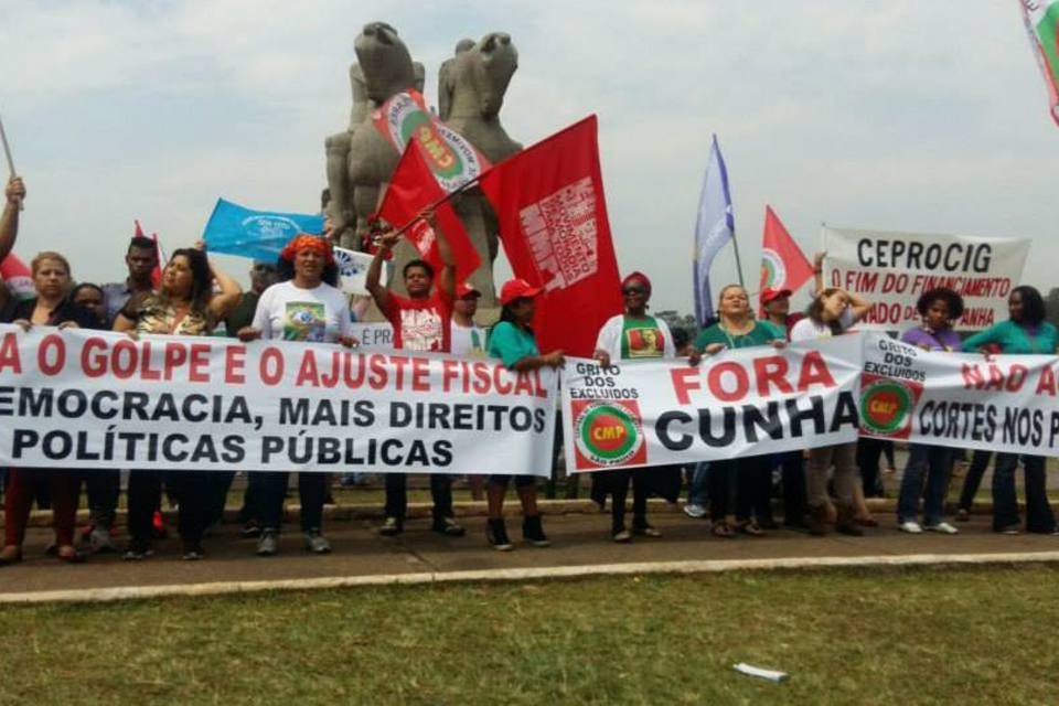 'Grito dos Excluídos' protesta em São Paulo