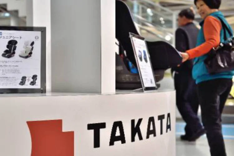 Takata: a companhia afirmou que "nada estava decidido" (KAZUHIRO NOGI/AFP)