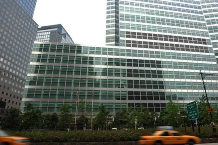 
	Sede do Goldman Sachs em Nova York: o banco levou o pr&ecirc;mio do grande j&uacute;ri
 (AFP/ Stan Honda)