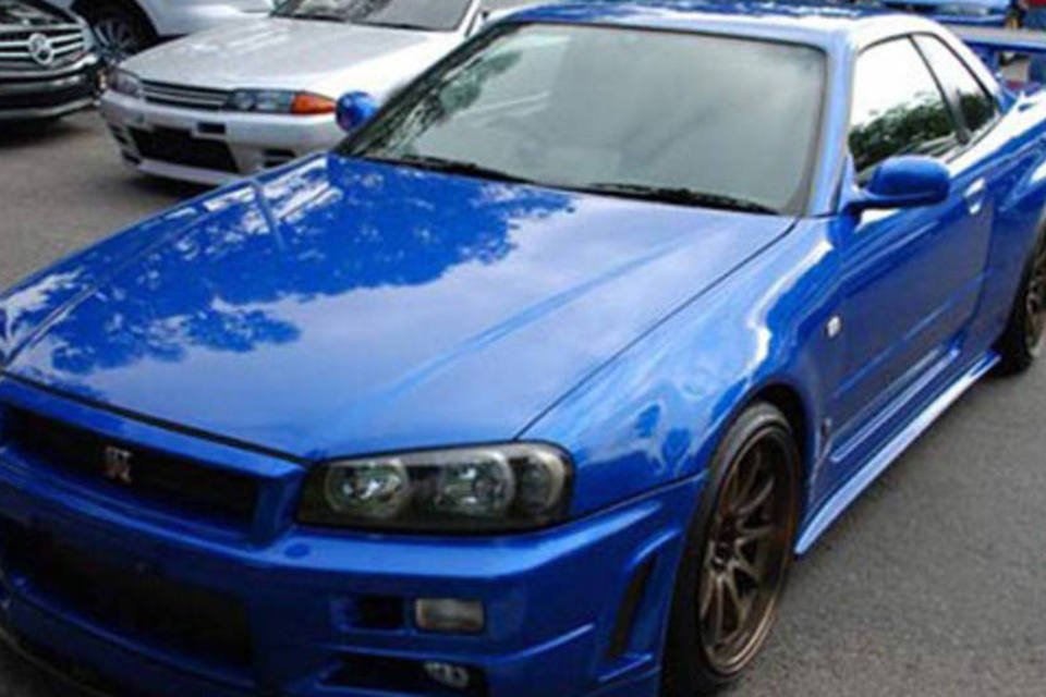 GT-R de Paul Walker em Velozes e Furiosos está a venda