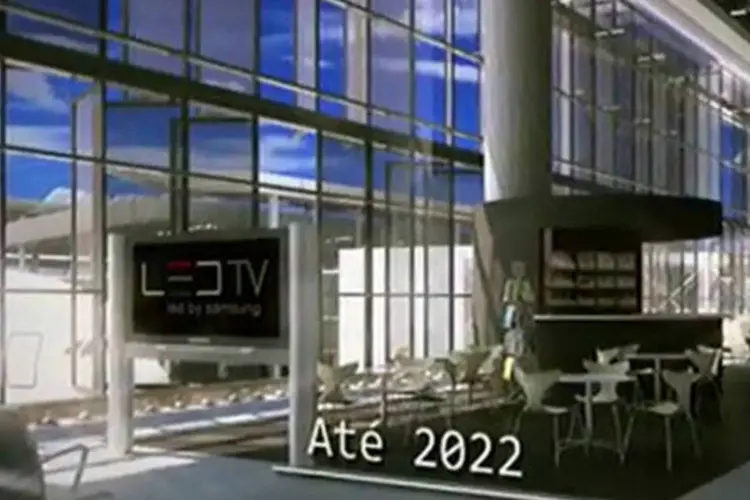 
	Projeto para o aeroporto de Guarulhos:&nbsp;3 bilh&otilde;es de reais ser&atilde;o investidos at&eacute; a Copa do Mundo de 2014
 (Reprodução/Divulgação)