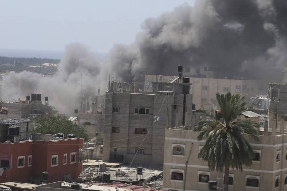 Ataque de Israel em Gaza mata três líderes do Hamas