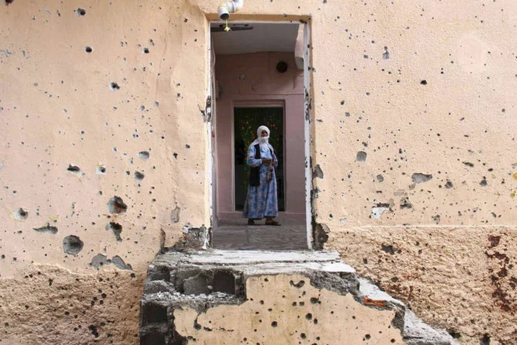 
	Curdos na Turquia: tr&ecirc;s policiais morreram e um quarto ficou ferido na ter&ccedil;a-feira em um ataque do PKK
 (Sertac Kayar / Reuters)
