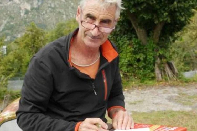 Hervé Gourdel, guia de montanha, sequestrado por jihadistas no domingo (AFP)